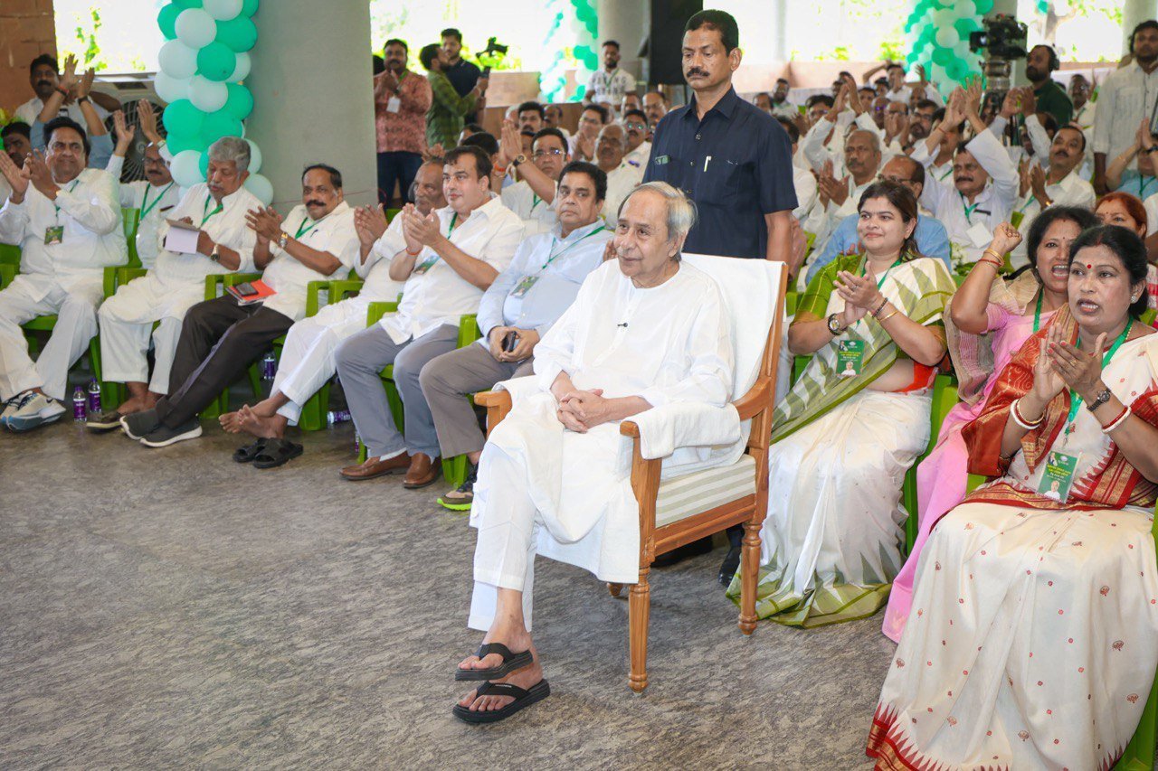 BJD National President Naveen Patnaik